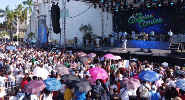 Cierra Ángeles Azules el Festival Villahermosa 2023