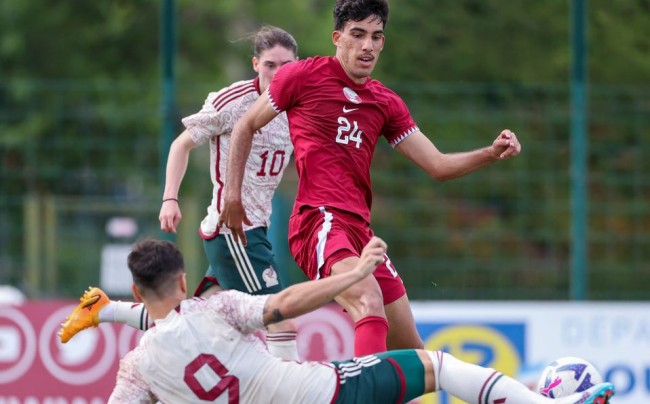 Tri Sub-23 goleó 4-0 a Qatar y es el líder