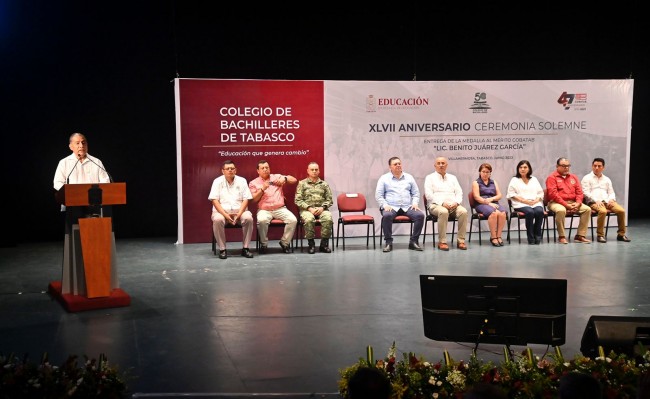 Con ayuda del Cobatab, forjamos en Tabasco educación para la paz y justicia