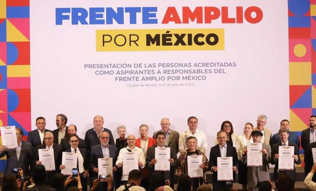 De 33 aspirantes para encabezar Frente opositor, 13 pasan a segunda fase