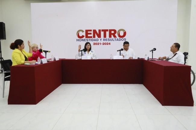 Aprueba Cabildo de Centro adecuaciones presupuestarias de julio