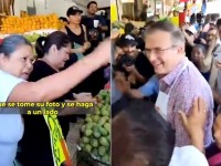 “¡Tómese su foto y hágase a un ladito!” le dicen a Marcelo