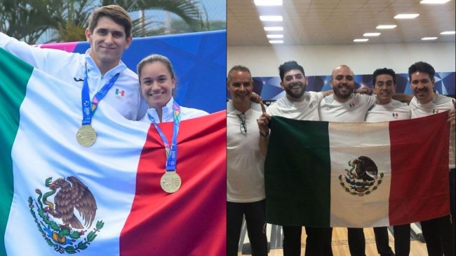 Suma México 233 medallas