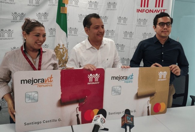 Entrega Infonavit 62 tarjetas de ‘Mejoravit Renueva y Repara’