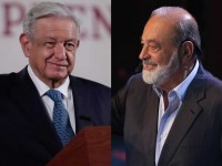 Carlos Slim Helú se reunió con AMLO en Palacio Nacional