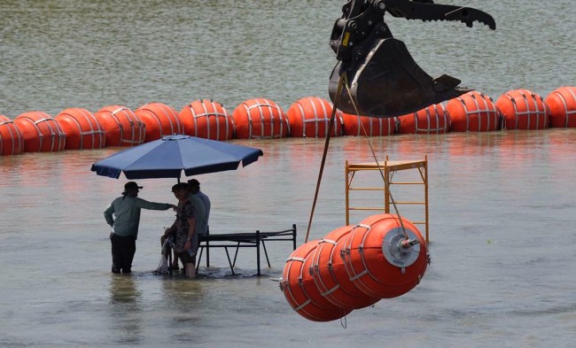 “Inhumanas”, las boyas instaladas en Río Bravo