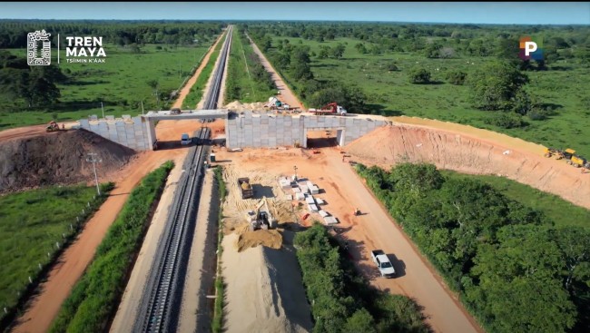 Concluye mayoría de 600 obras del Tren Maya