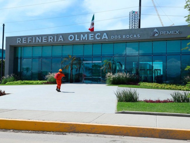 Inicia la Refinería Olmeca producción en noviembre