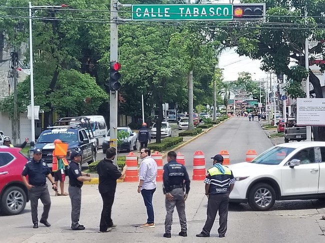 Informa la PEC sobre cambios en vialidades por obras del Acueducto