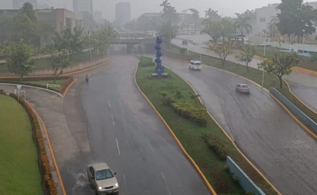 Prevén lluvias con vientos fuertes y actividad eléctrica