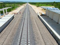 Tren Maya, 224 km de vía  terminada en tramo 2: Javier May