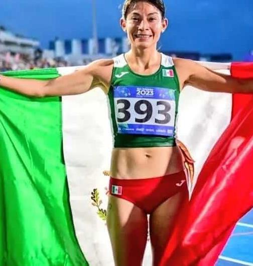 Mexicana impone récord  nacional en los 1500 metros