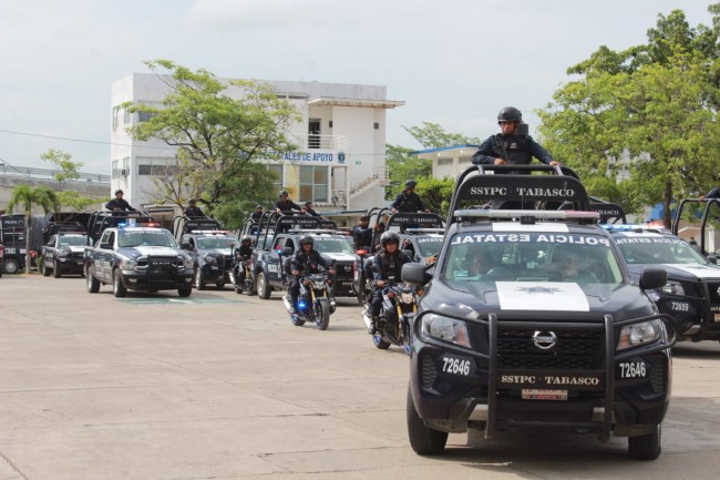 Blindará la SSPC festejos patrios en Villahermosa