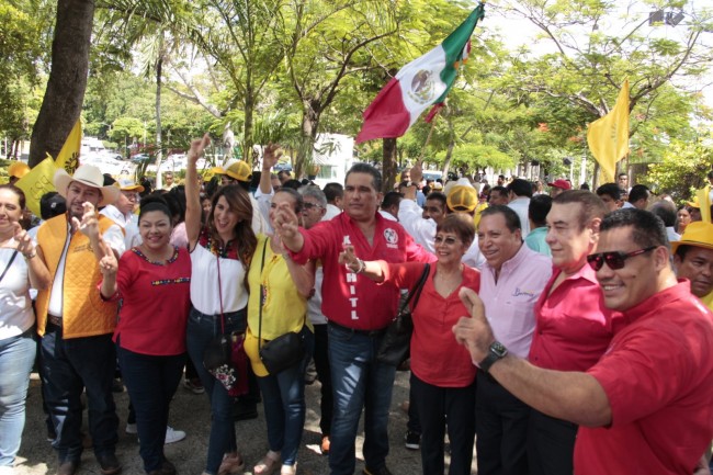 Manifiesta priísmo tabasqueño apoyo al FAM y a Xóchitl Gálvez