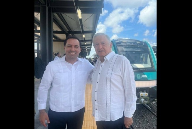 En octubre anuncia AMLO supervisión del Tren Maya