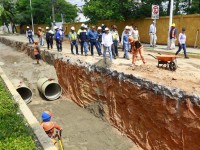 Supervisa Yolanda Osuna avances en el Acueducto