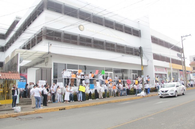 Vuelven a protestar trabajadores de los juzgados federales