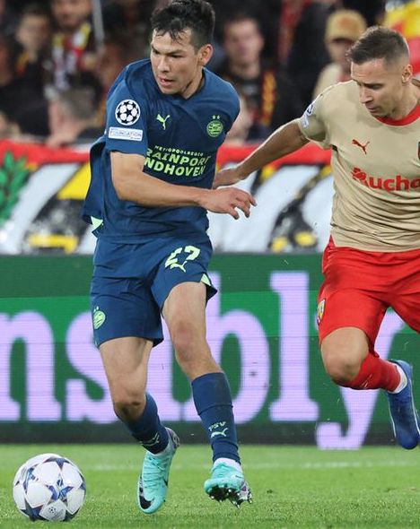 PSV, con Chucky Lozano, sacó valioso empate contra Lens