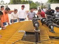 Huimanguillo esta al día con calles, banquetas y cárcamo