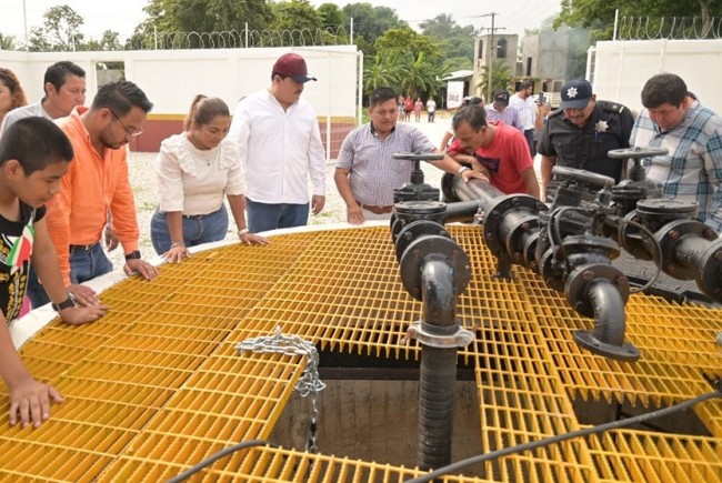 Huimanguillo esta al día con calles, banquetas y cárcamo