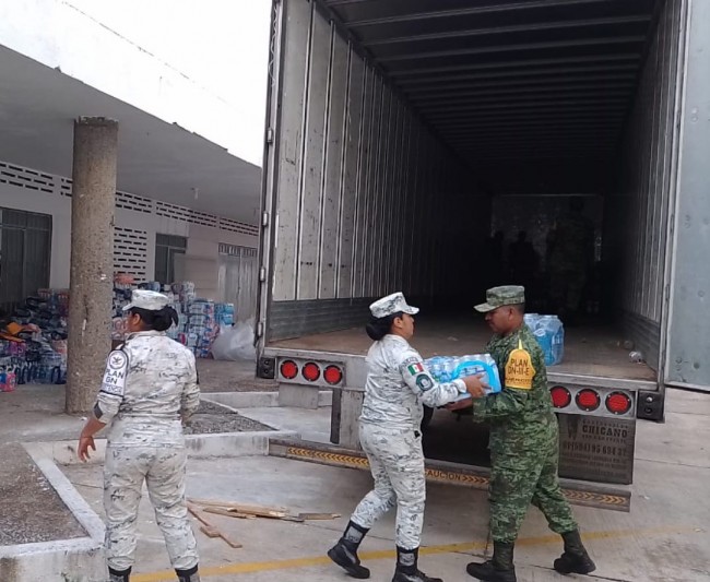 Ayuda humanitaria, ya va en camino a Guerrero