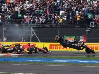 CHECO, CHOCó Y ABANDONó EL GP DE MÉXICO; VERSTAPPEN EL GANADOR