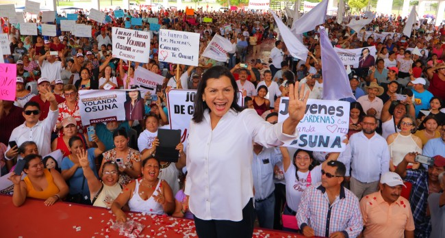 En Tabasco una mujer seguirá  la ruta del bienestar: Osuna