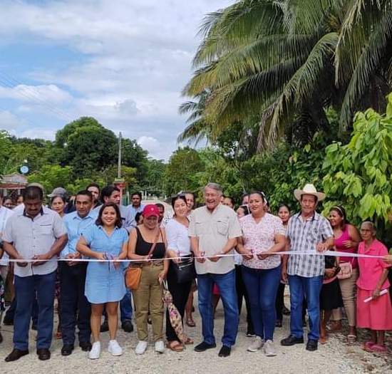 Seguiremos entregando más obras en Comalcalco: Gregorio Espadas Méndez