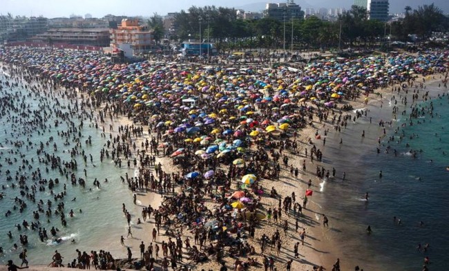 Calor ahoga a Brasil; alcanza sensación térmica de 58.5 grados centígrados