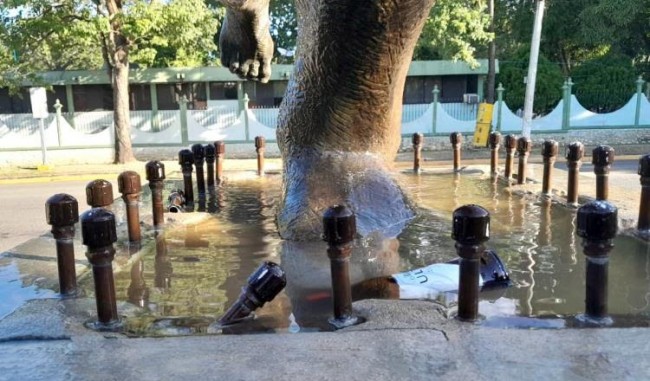 Pondrán denuncia penal por daños al monumento al Deportista