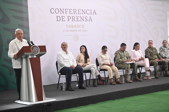 Es tiempo del desarrollo en el Sureste: AMLO