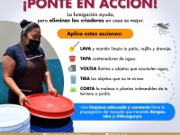 Invitan a mantener acciones preventivas contra el dengue