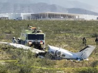 Mueren cuatro personas  en desplome de avioneta fue cerca del aeropuerto