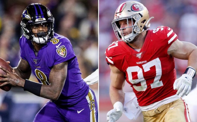 Ravens y 49ers suenan como favoritos