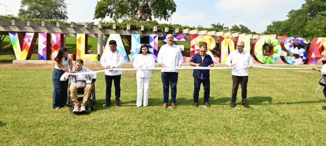 “VILLAHERMOSA” luce en el parque La Choca