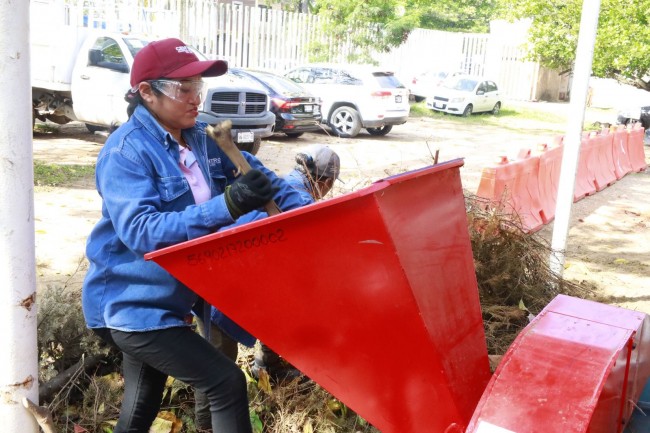 Contribuye Centro a la sustentabilidad ambiental con producción de composta