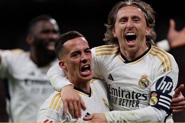 Luka Modric da el triunfo a Real Madrid