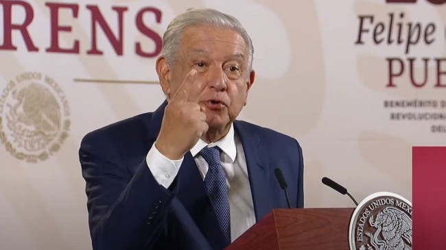 ‘Nos tienen que respetar’: AMLO