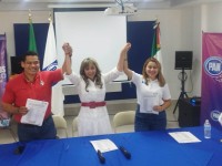 Firma PRI y PAN acuerdo de candidatura común, rumbo a la gubernatura