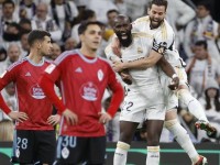 Real Madrid goleó 4-0 al Celta y es el líder