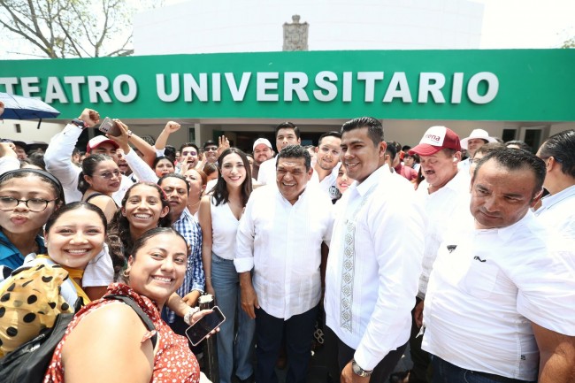 Con los jóvenes vamos a transformar a Tabasco