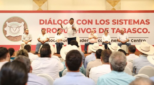 Inversión para el sector primario y apoyo a productores: Javier May