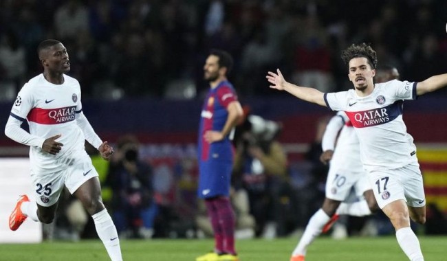 PSG termina con el sueño  del Barcelona; avanza a Semis