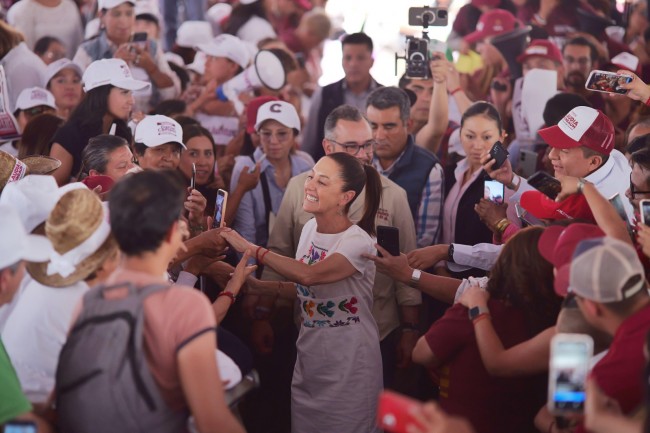 Llama Claudia Sheinbaum a votar por la continuidad de la cuarta transformación