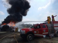 Reporta IPCET como sofocado incendio registrado en una empresa privada de Plátano y Cacao