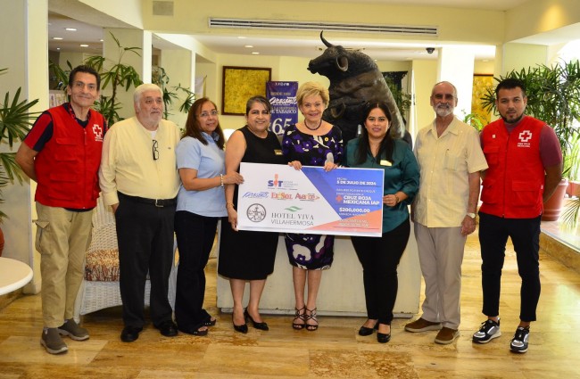 Entrega SIT, Hotel Viva  y Colegio Arjí donativo a la Cruz Roja