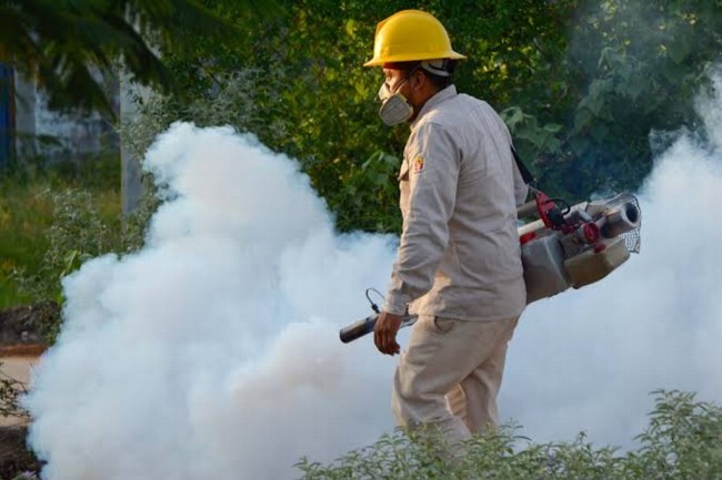 Nebulizan para combatir el dengue