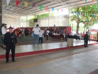 Brindan seguridad a  los participantes del evento “Curso Deportivo INJUDET 2024”