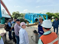 Supervisa AMC avances en la plataforma de captación del río Carrizal