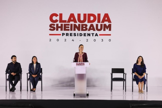 Presenta Sheinbaun a titulares  de Cultura, Turismo y Trabajo